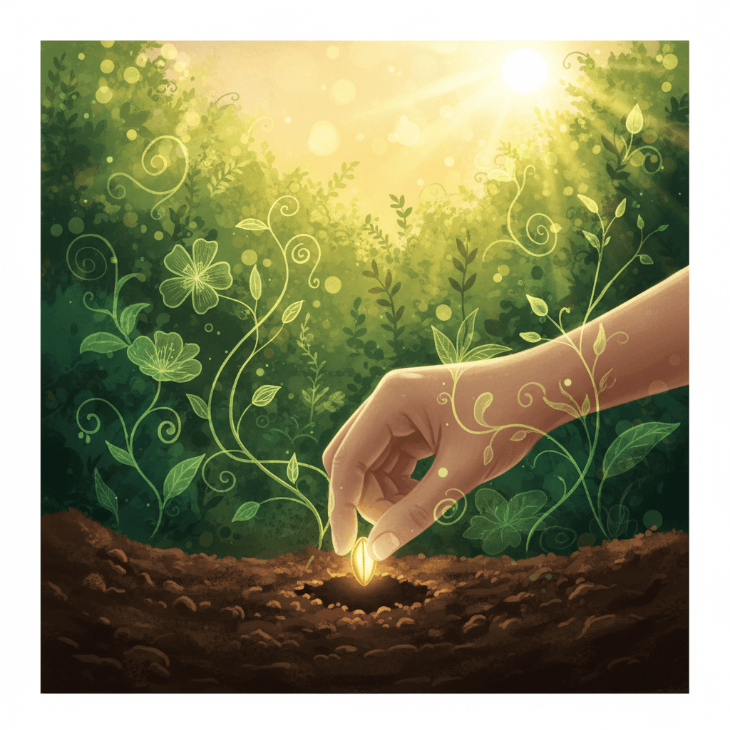 Accept the risk of beginning; seeds do not sprout by wishing — Elizabeth Gilbert