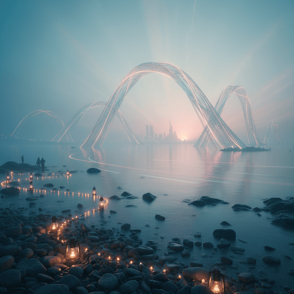 Pequeños actos de voluntad construyen puentes invisibles a través del mañana. — Rumi