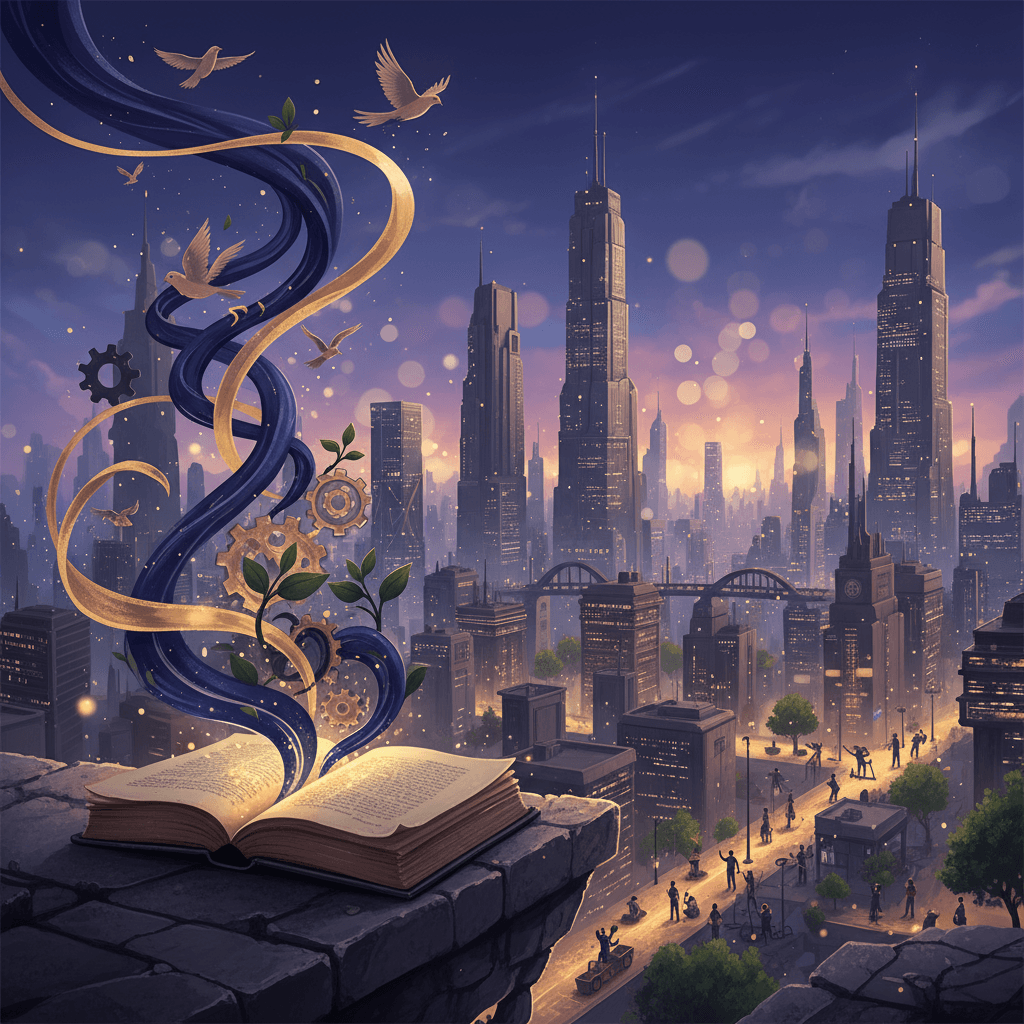 Stories change the world when they are carried into action. — Chinua Achebe