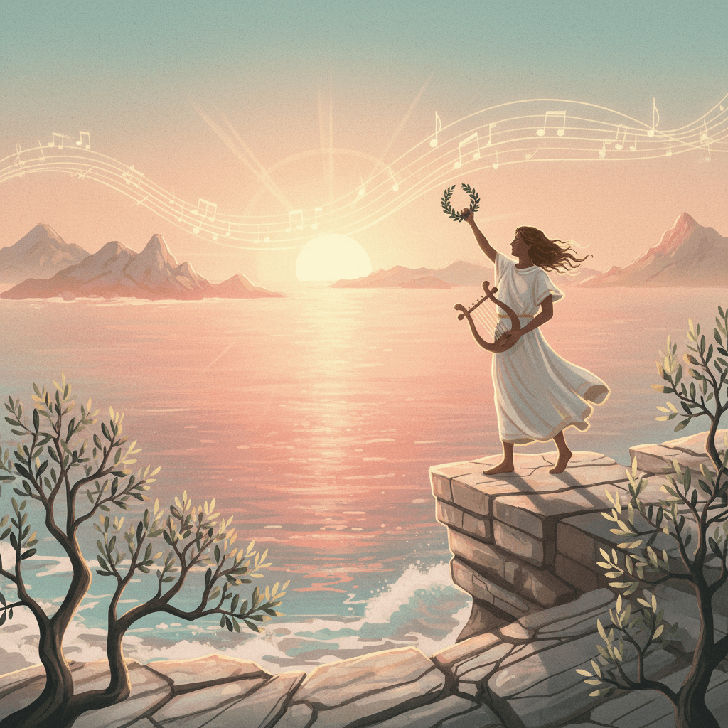 歌唱这小小的胜利,让它壮大为下一场战斗的勇气。 — 萨福