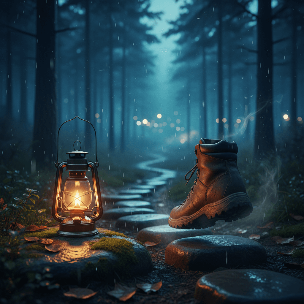 Enciende una pequeña lámpara de determinación y deja que guíe tu siguiente paso. — Albert Camus