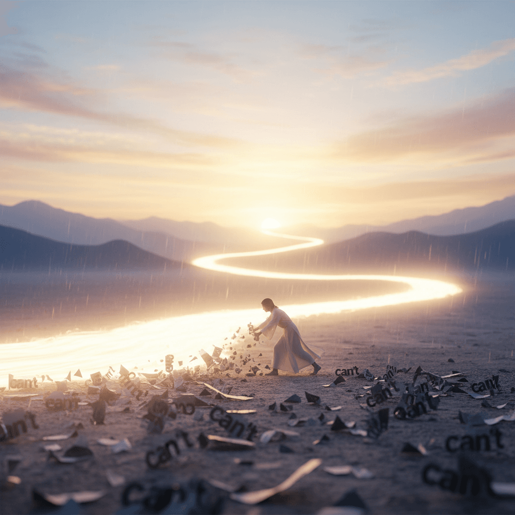 Make room for possibility by clearing out the 'can't'. — Paulo Coelho