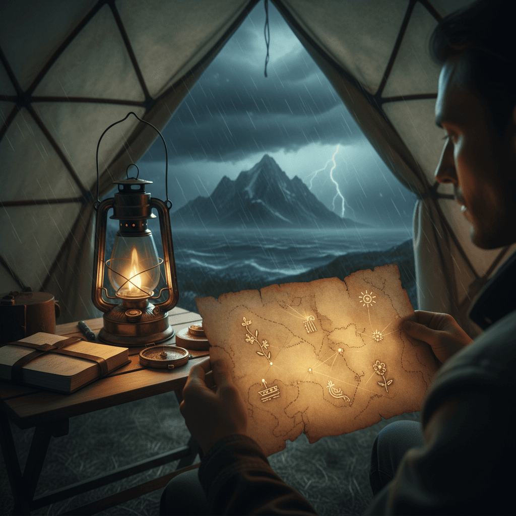 Keep a private map of small victories; when storms come, consult it. — Anaïs Nin