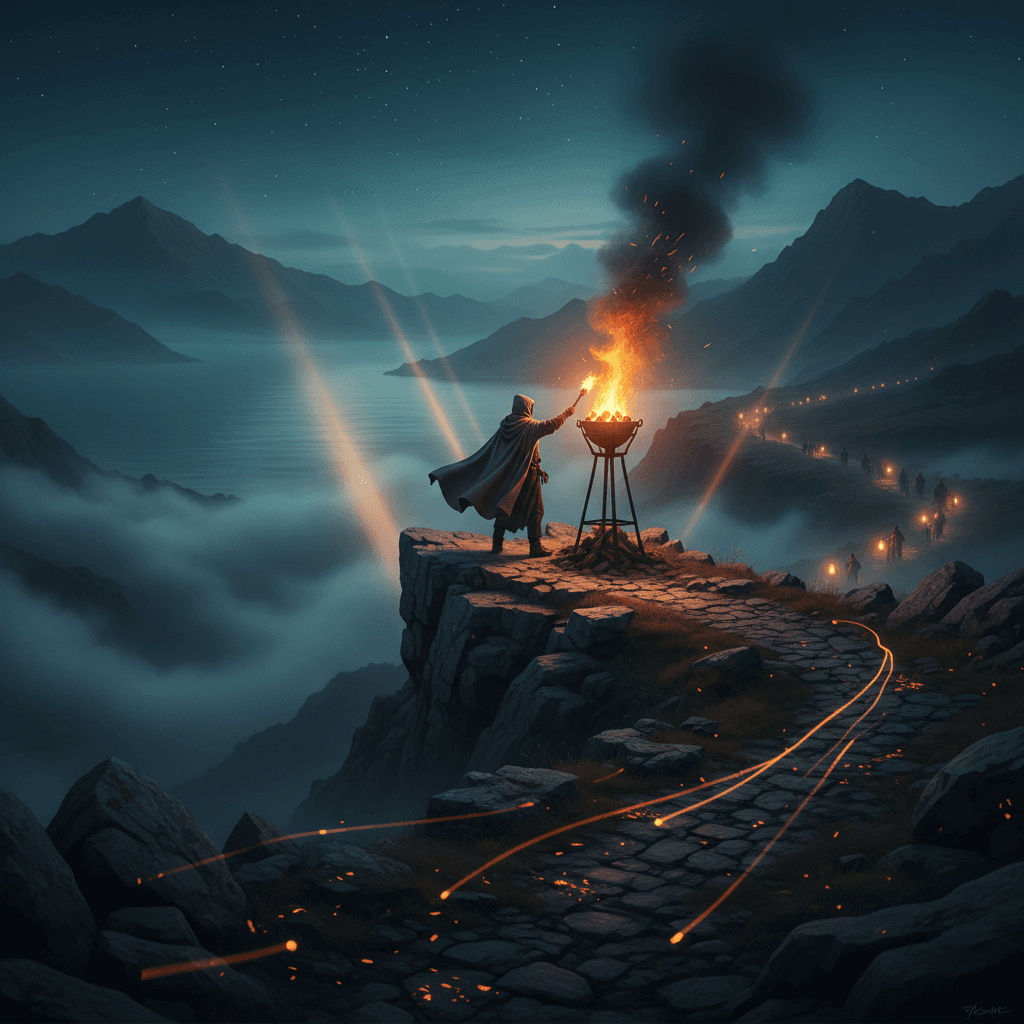 Quédate donde estás y enciende una luz para quienes vienen detrás. — Desmond Tutu