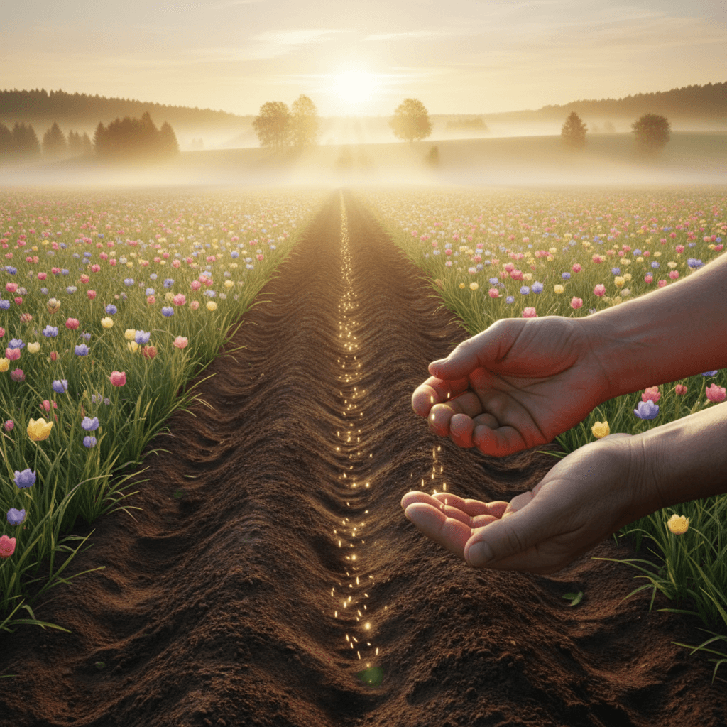 Sembrar asombro para cosechar alegría inesperada Siembra pequeños actos de asombro; cosecha una temporada de alegría inesperada. — Langston Hughes