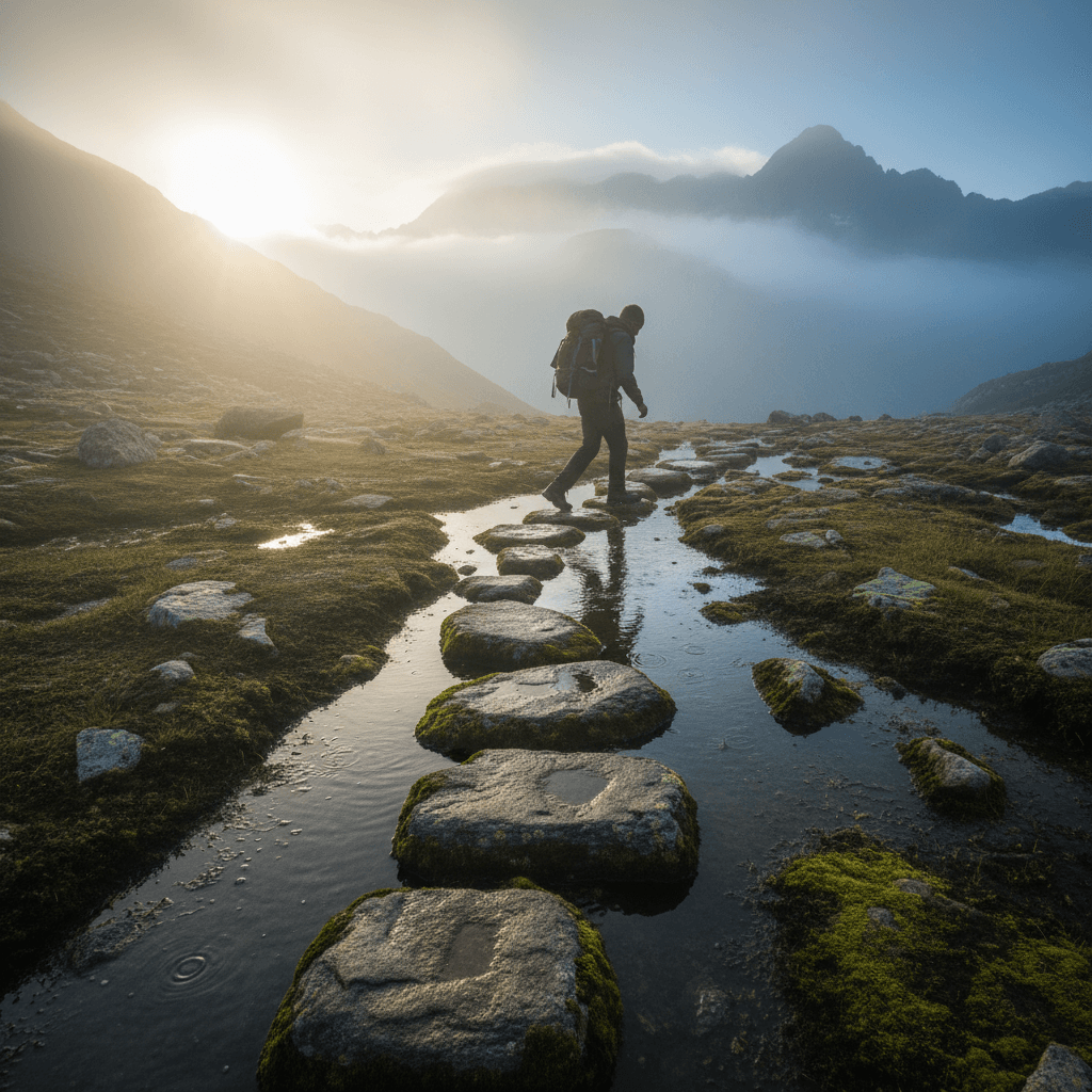 Steady Steps Carve Paths Through Uncertainty Steady steps on uncertain ground turn the unknown into a path. — Marcus Aurelius