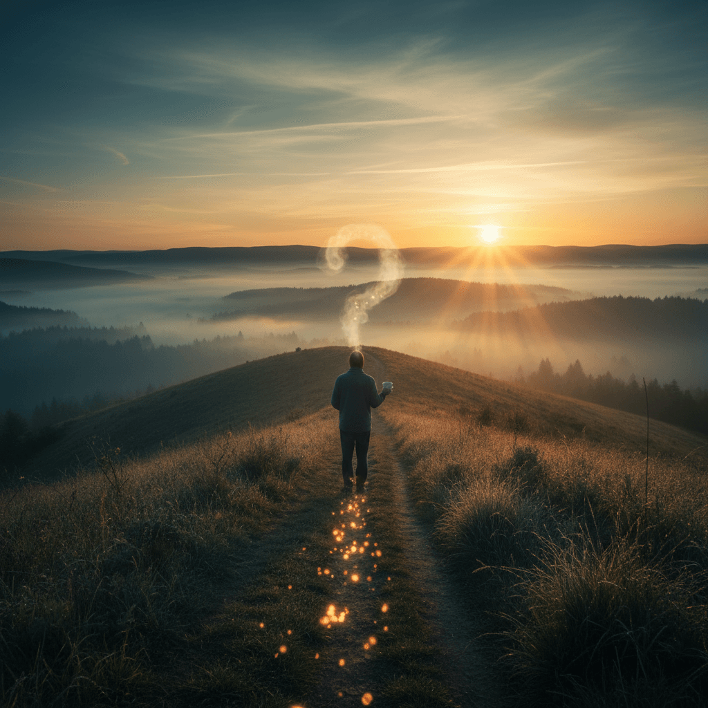 Persigue la pregunta que alumbrará tu mañana Persigue la pregunta que impulsa tu mañana y deja que su respuesta te encuentre — Marie Curie