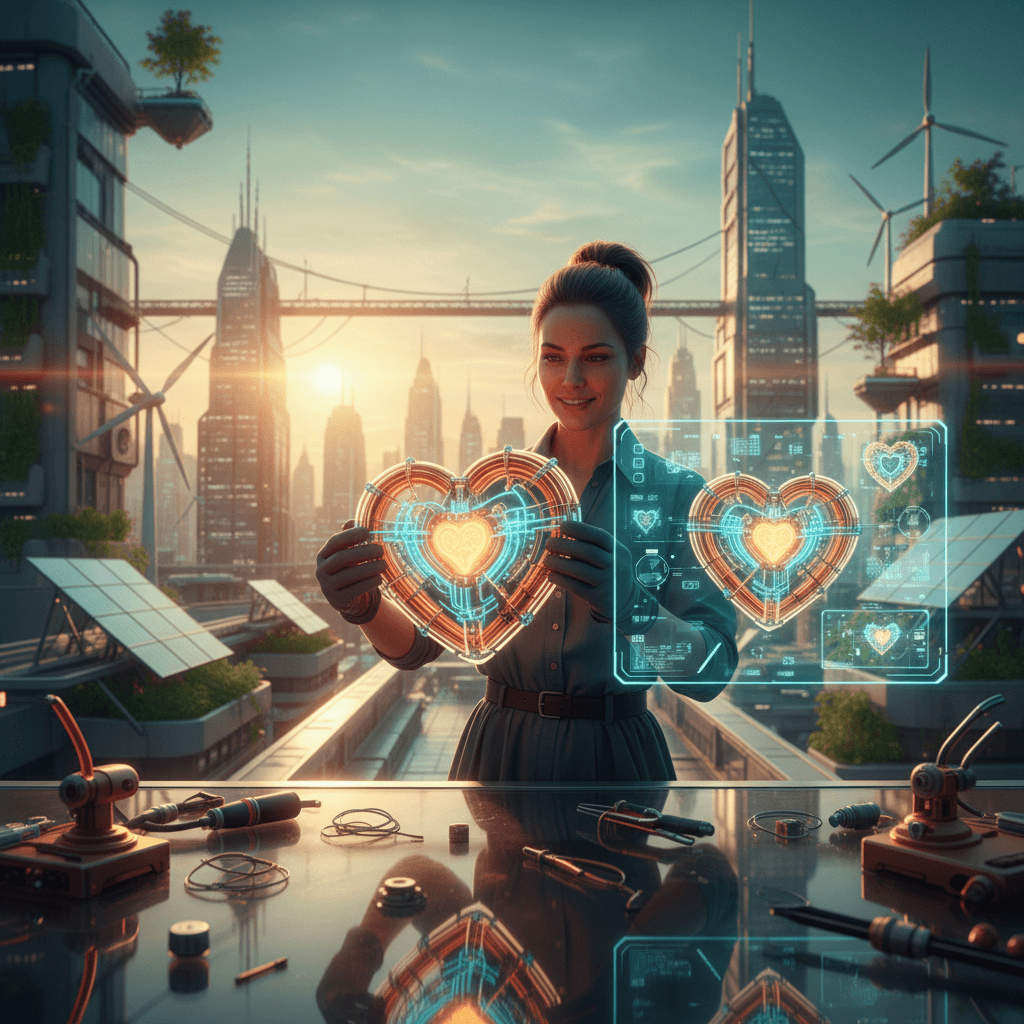 Invent a future that makes your heart beat faster and build toward it. — Ada Lovelace