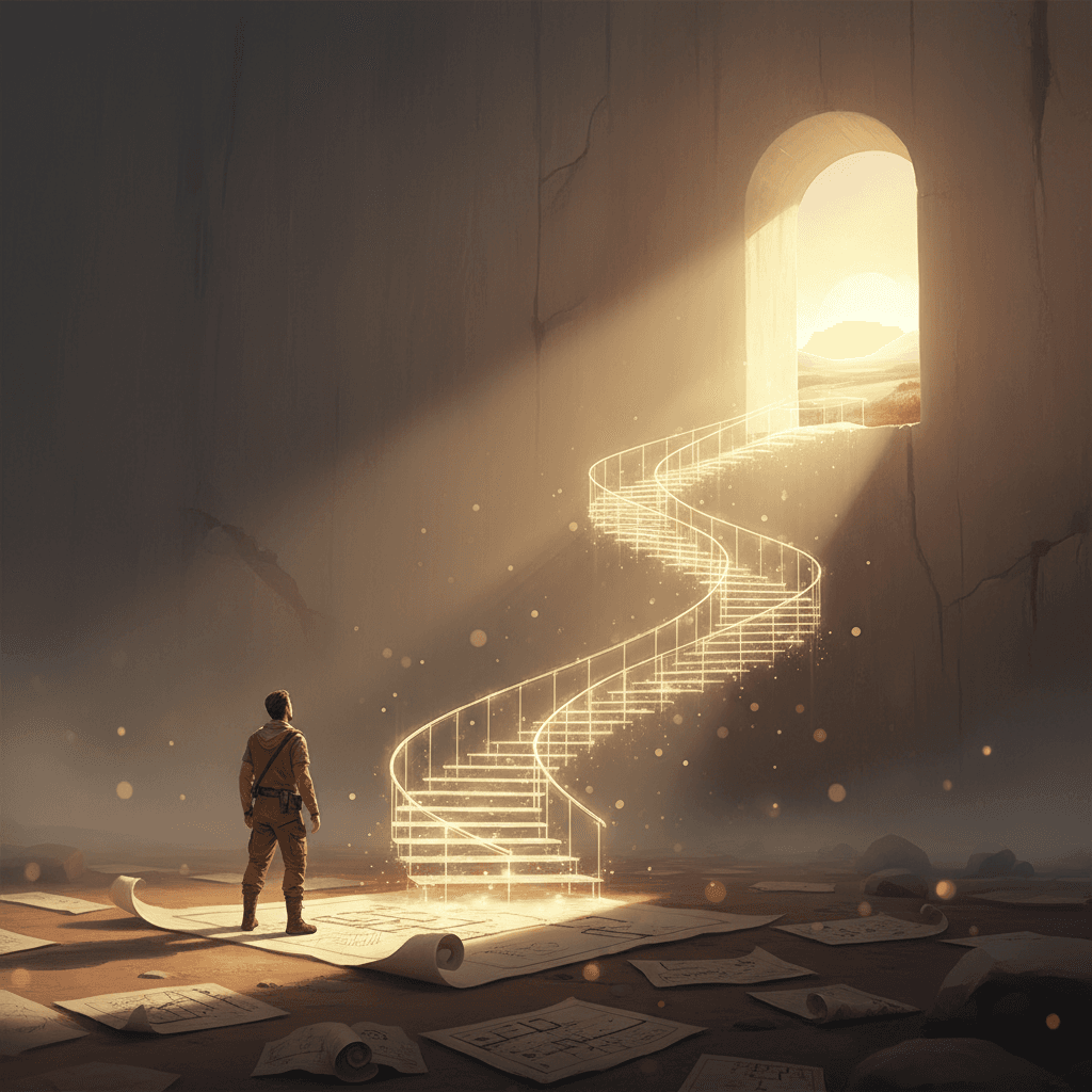 When walls appear, draft a new plan and press forward. — Rabindranath Tagore