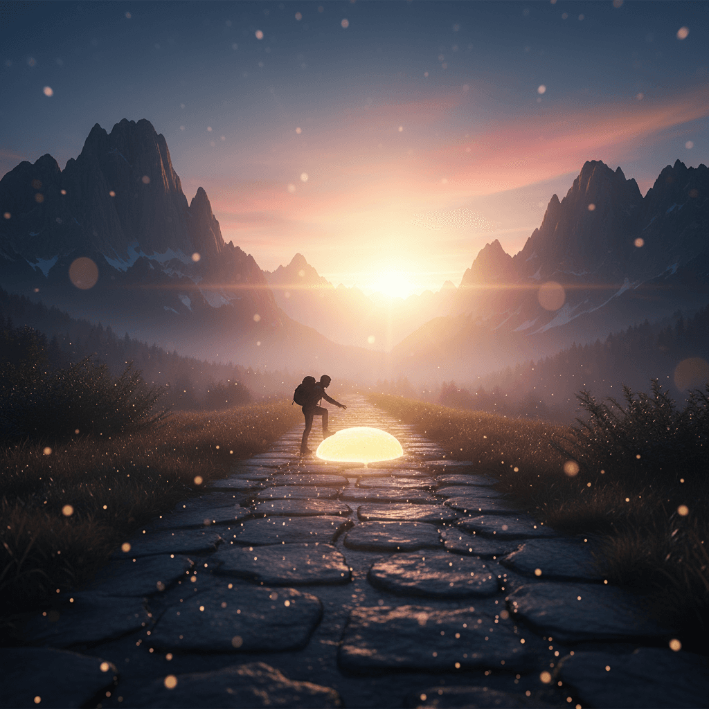 Reúne tus esperanzas dispersas y conviértelas en un solo paso valiente. — Elizabeth Barrett Browning