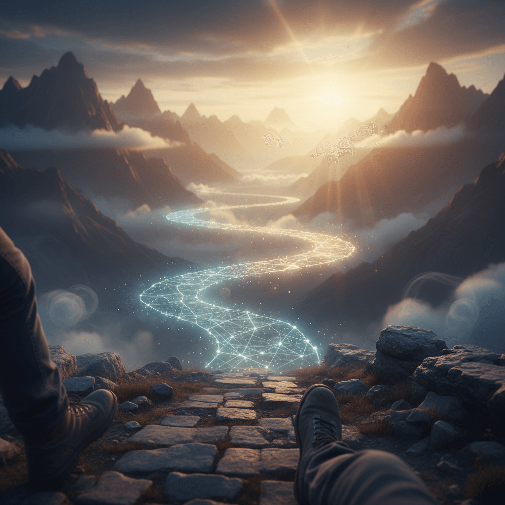 敢在恐惧说该停下的地方开始;第一步会重绘地图——保罗·柯艾略