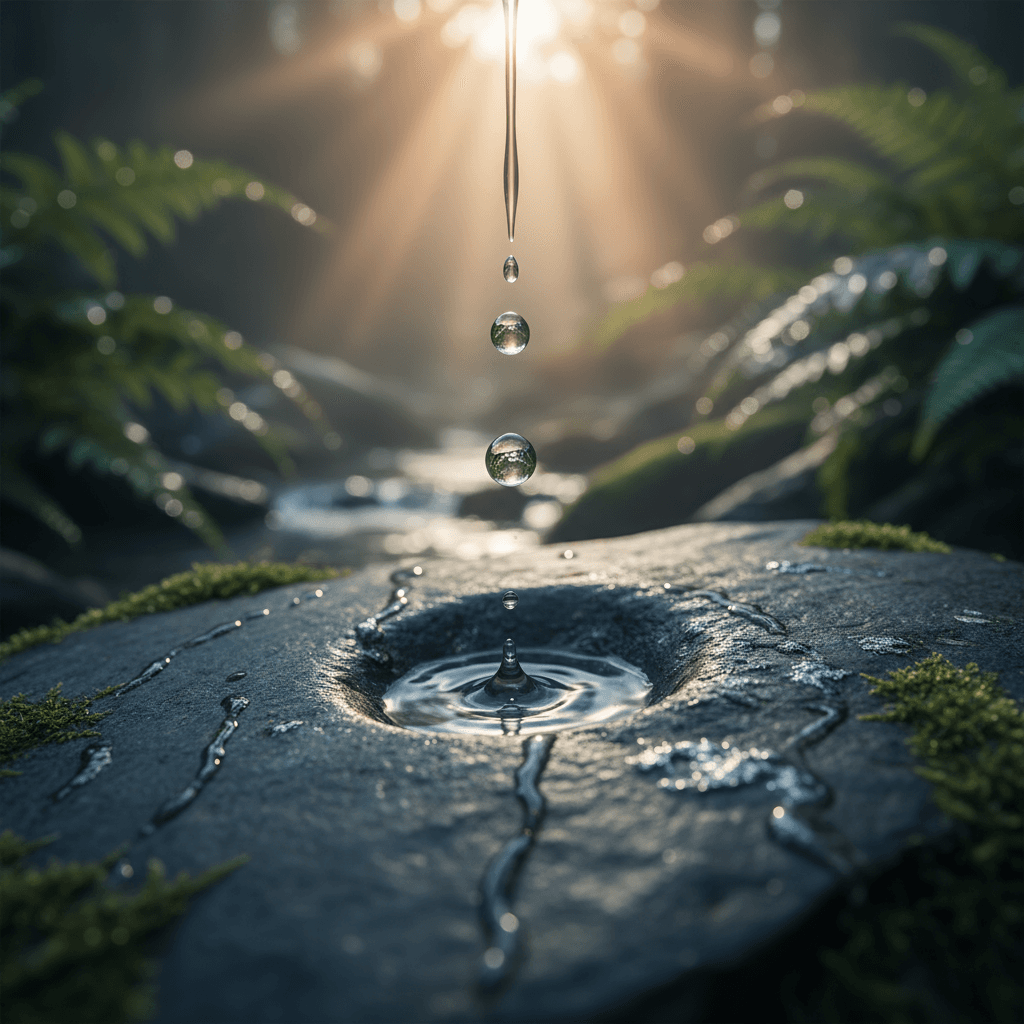 Persistencia: la gota que vence a la piedra El agua que cae gota a gota horada la piedra, no por la fuerza, sino por la persistencia. — Ovidio