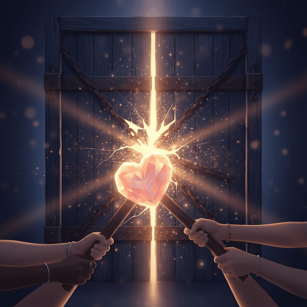 Use love as a hammer to open what fear keeps closed; act with fierce care. — bell hooks