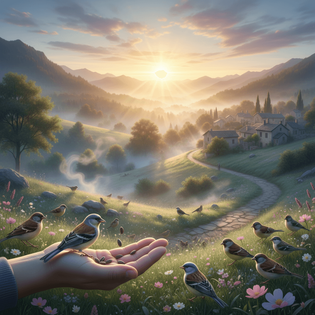 Gratitud al amanecer, generosidad para el día Que la gratitud abra la mañana; encamina el día hacia la generosidad. — Mary Oliver