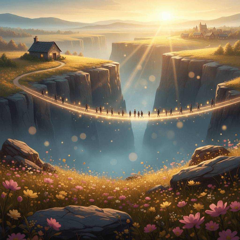 Tiende puentes con compasión; acortan la distancia entre la intención y el impacto. — Khalil Gibran