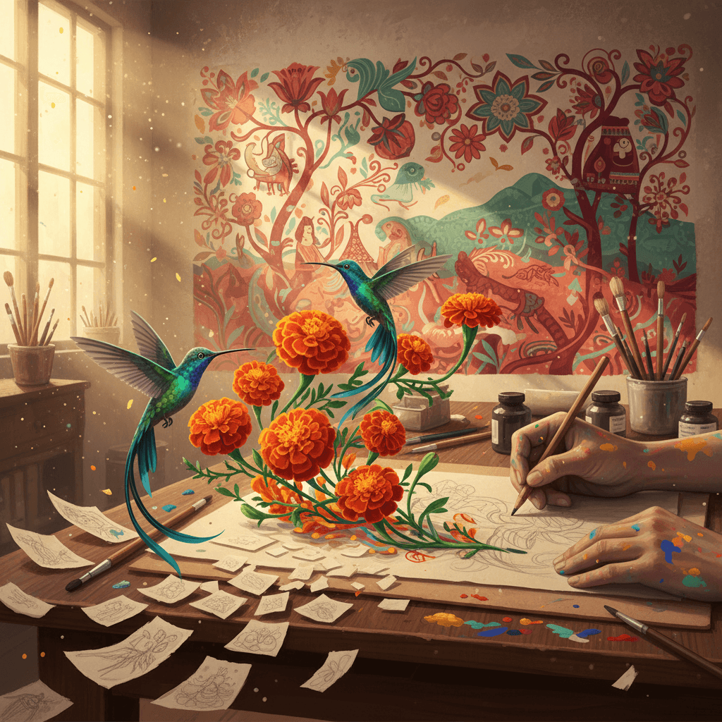 Convierte los contratiempos en bocetos para un diseño más audaz — Frida Kahlo