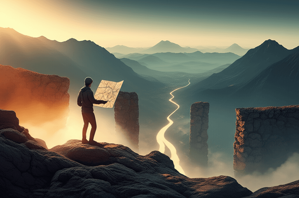 Turning Doubt into a Compass for Discovery Carry doubts like maps, not walls; they show where you must explore. — Paulo Coelho