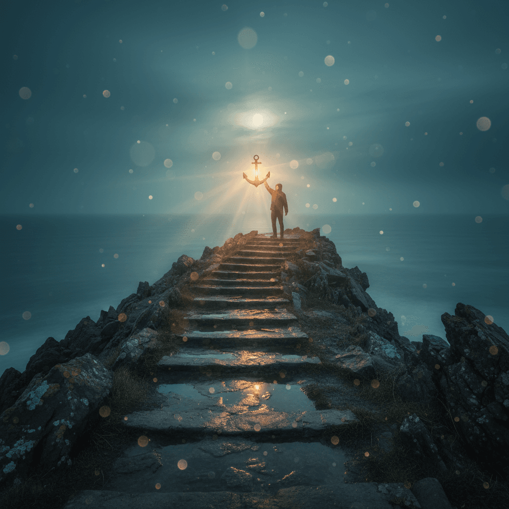 Turn hardship into a lantern that guides, not a weight that sinks. — Hafez