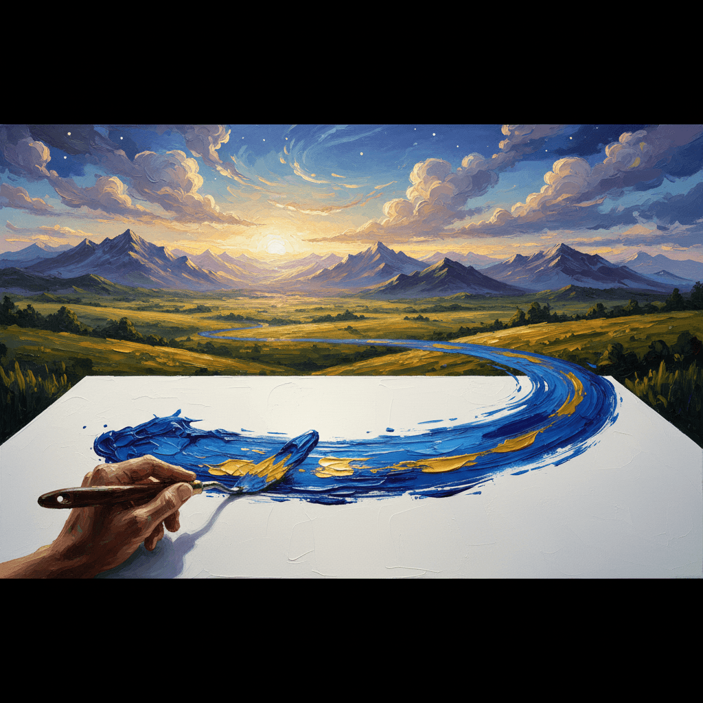 Work with wild curiosity; a single brushstroke can begin a new horizon. — Vincent van Gogh