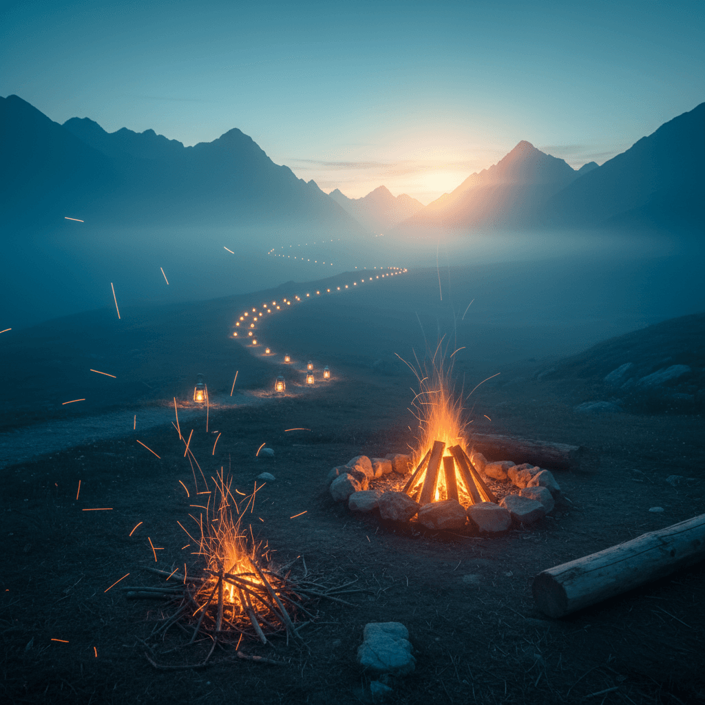 Turn small sparks into steady fires; consistency outshines sudden blaze. — Maya Angelou