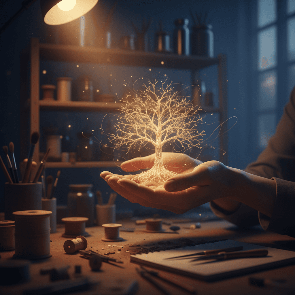 Si puedes imaginarlo, empieza a hacerlo visible con manos pacientes. — Lailah Gifty Akita