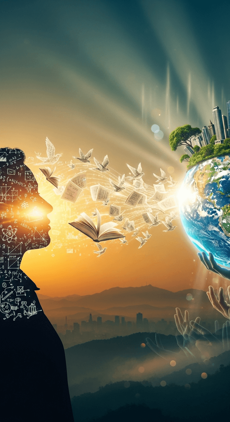 La educación no cambia el mundo. La educación cambia a las personas. Las personas cambian el mundo. — Paulo Freire