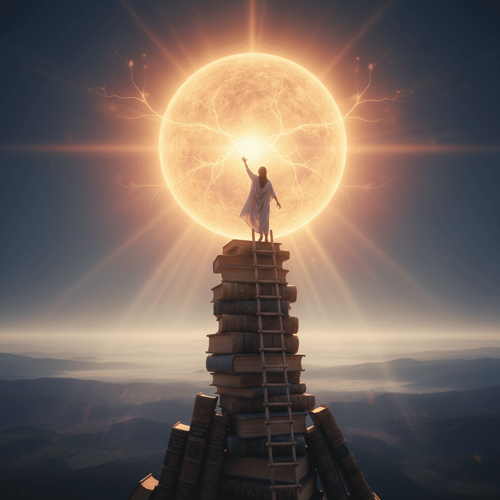 Extender la mano: curiosidad que asume riesgos Extiende la mano hacia el sol que calienta tu mente curiosa, aunque te queme las palmas de las manos