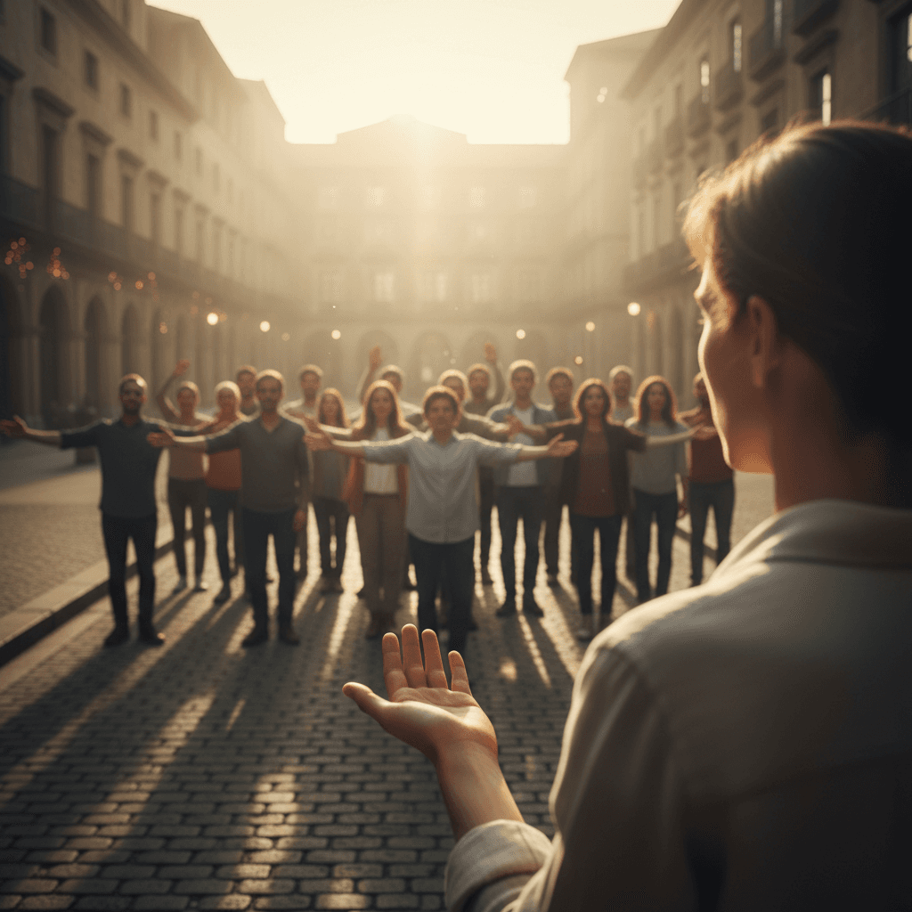 Start with one honest gesture and the world will learn to answer. — Langston Hughes