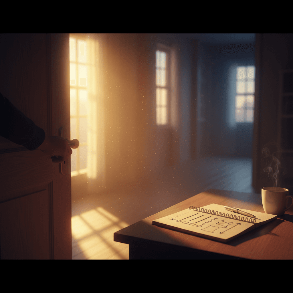 When doubt knocks, open with a plan and invite progress in. — Oprah Winfrey