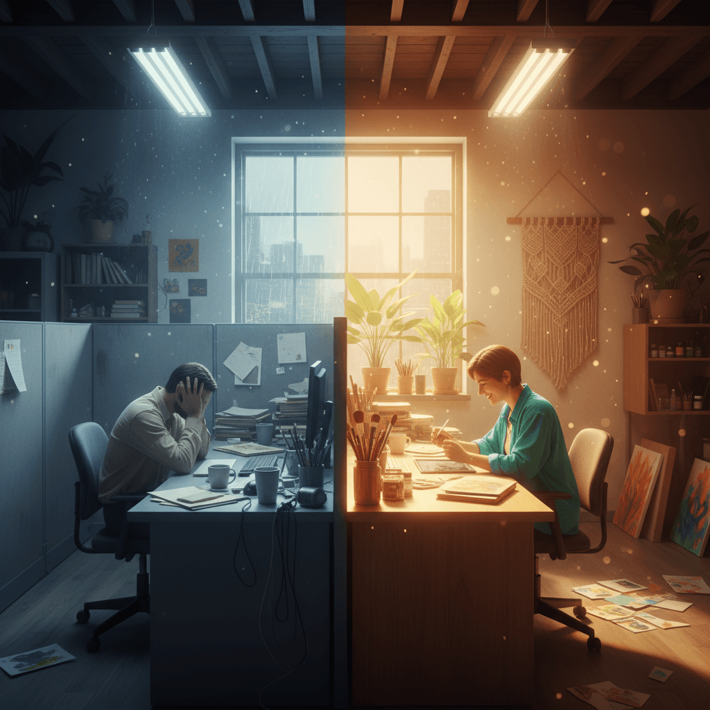 Working hard for something we don't care about is called stress; working hard for something we love is called passion. — Simon Sinek