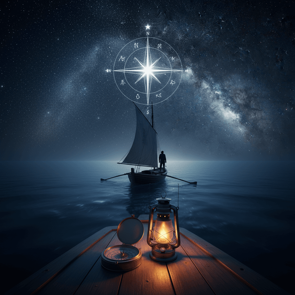 Traza tu rumbo por las estrellas de tus convicciones — Antoine de Saint-Exupéry