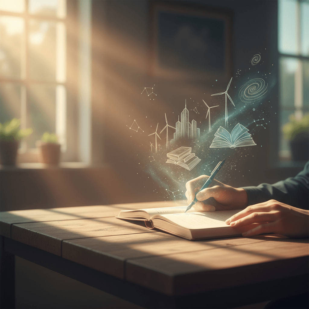 Write the future with steady hands; imagination is the draft of change. — Margaret Atwood