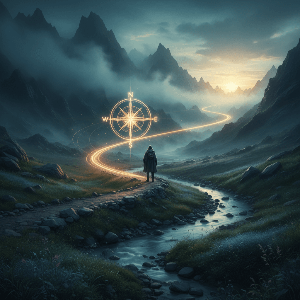 以好奇为罗盘,走出犹豫的迷雾 让好奇心成为引领你走出犹豫的罗盘。——詹姆斯·鲍德温