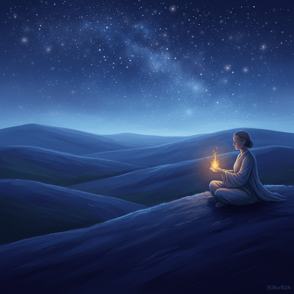 Tend your inner light; even a small flame brightens a long night. — Emily Dickinson