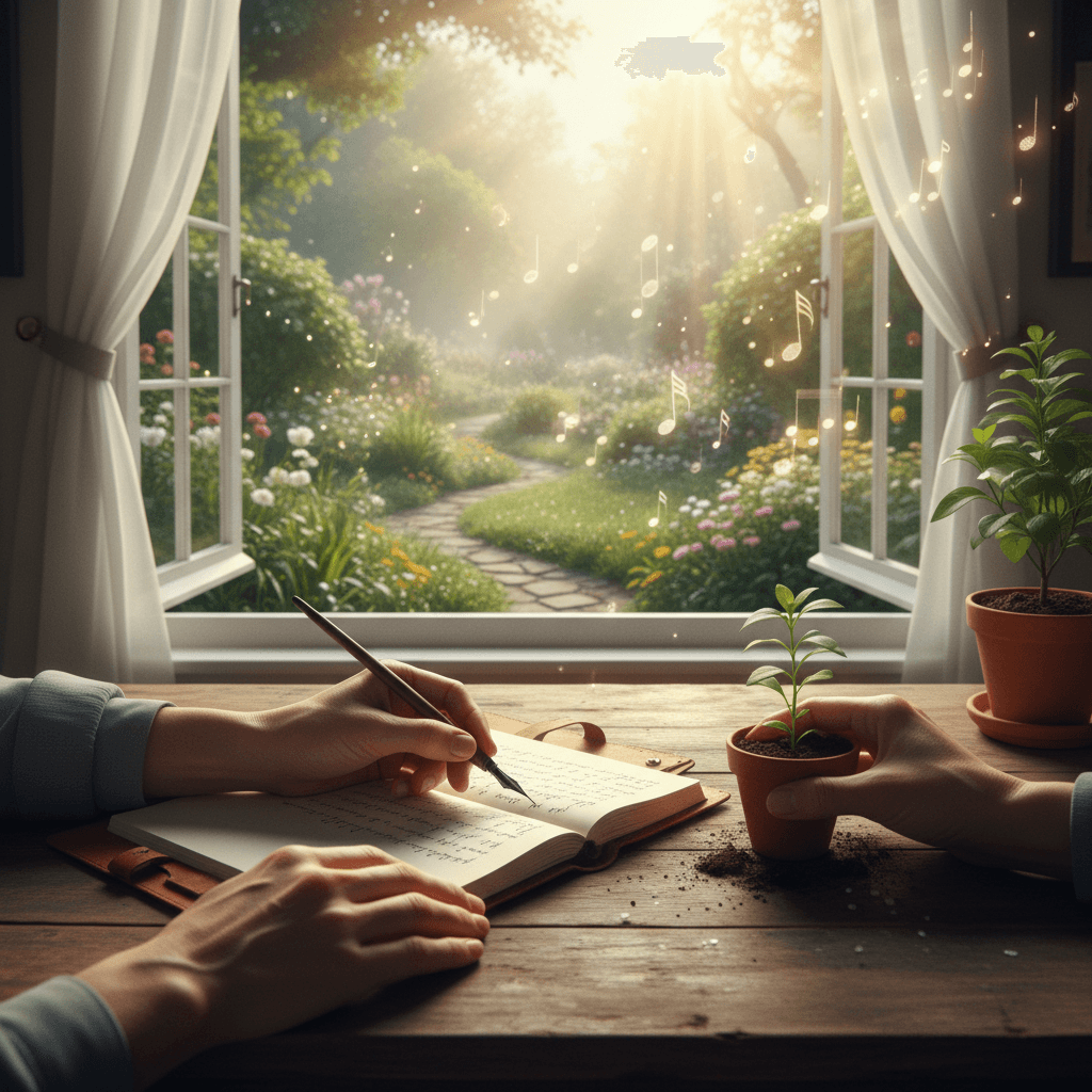 Make your hands busy with making—words, gardens, music—and life answers back. — Pablo Neruda