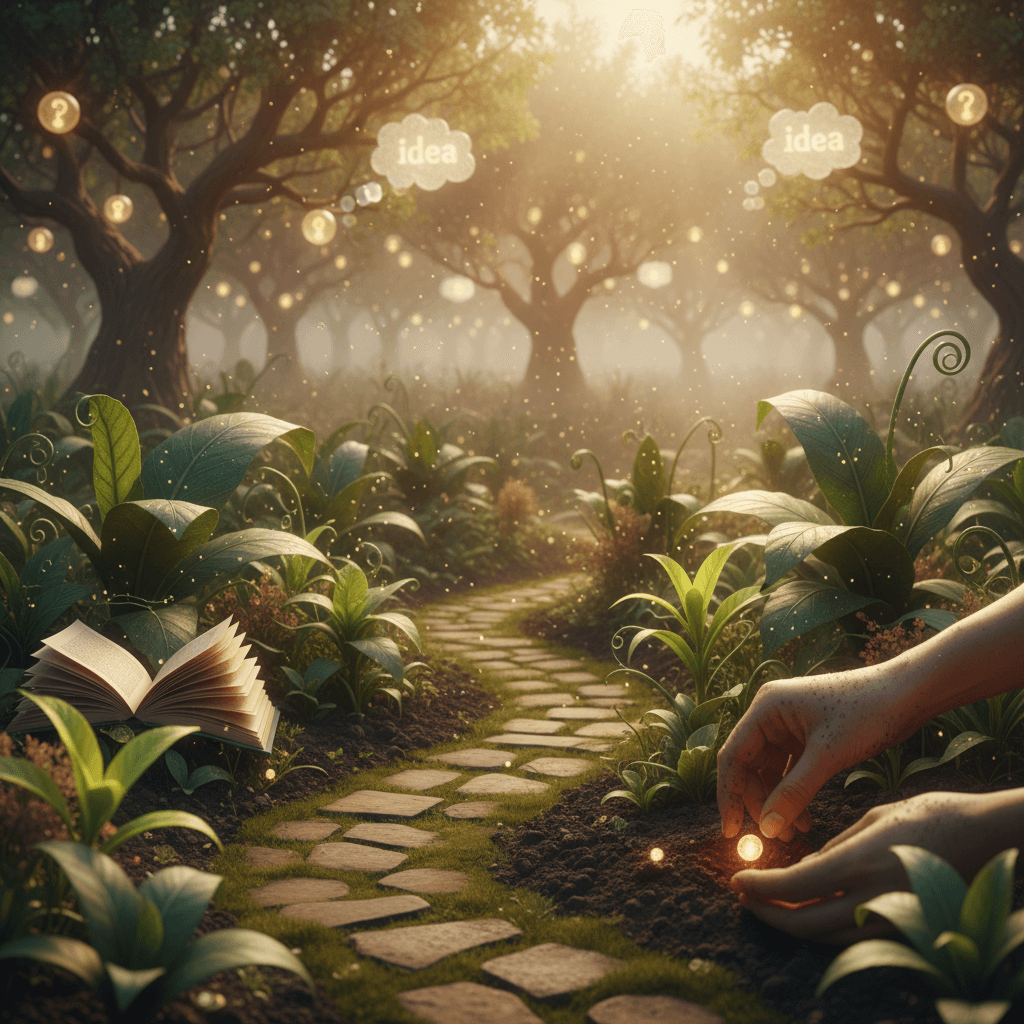 Plant curiosity like a garden and harvest a lifetime of discovery. — Rabindranath Tagore