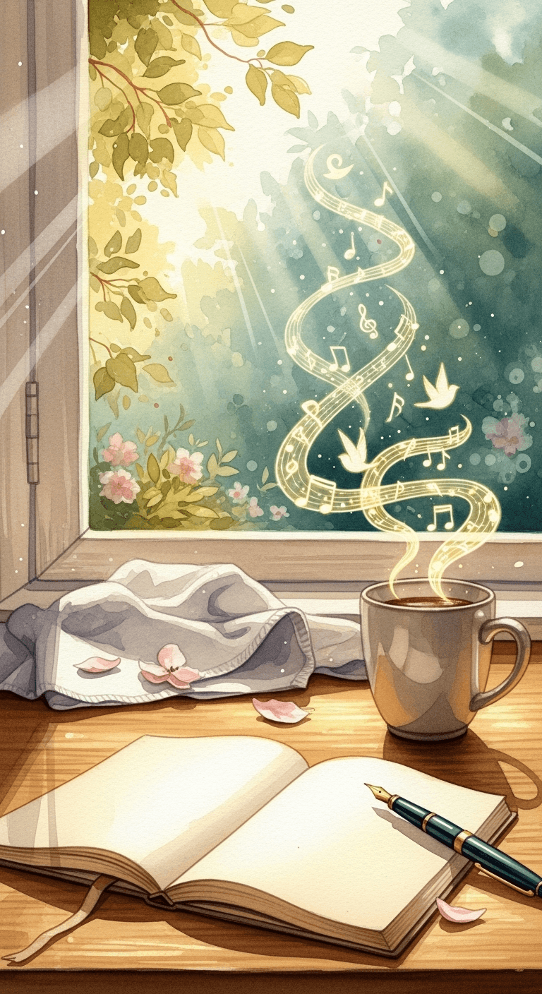 Compose your day like a poem: choose each word, then let it sing. — Pablo Neruda