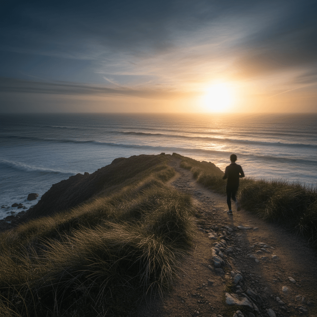 Keep running your own course; rhythm outlasts panic. — Haruki Murakami