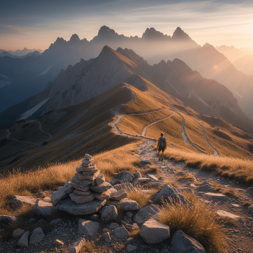 Temper ambition with wisdom, and every mountain will offer a steady trail. — Seneca