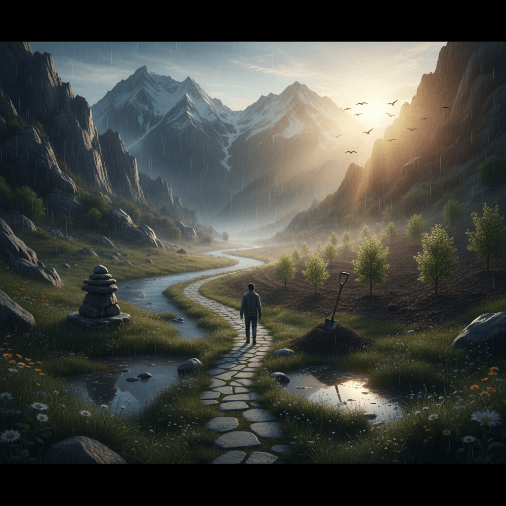 Que tu corazón sea lo suficientemente amplio como para contener tanto el dolor como la voluntad de actuar. — Rumi