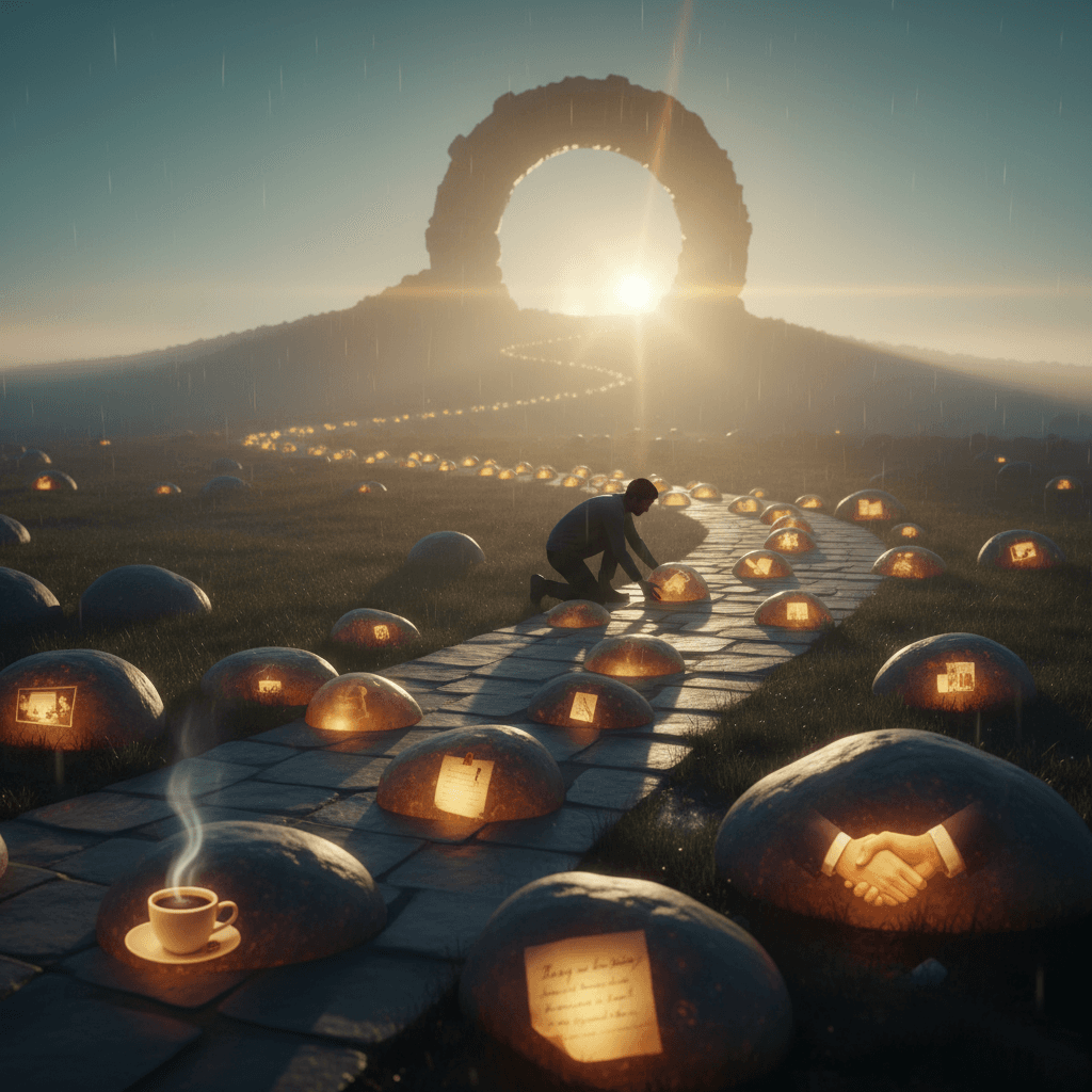 Convierte cada momento ordinario en una piedra para construir algo duradero. — George Eliot