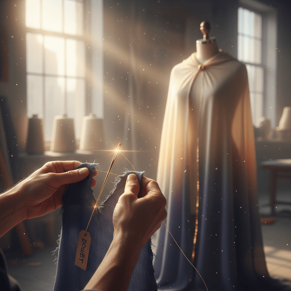 勇气将怀疑的破碎边缘缝合成一件希望的衣裳——玛雅·安杰卢