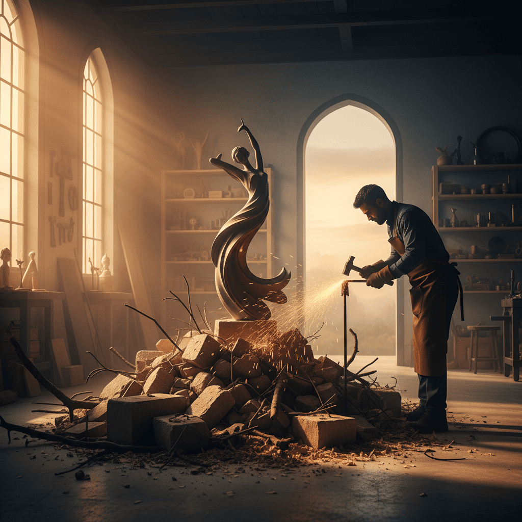 Convierte los obstáculos en materia prima para tu próxima creación. — Rabindranath Tagore