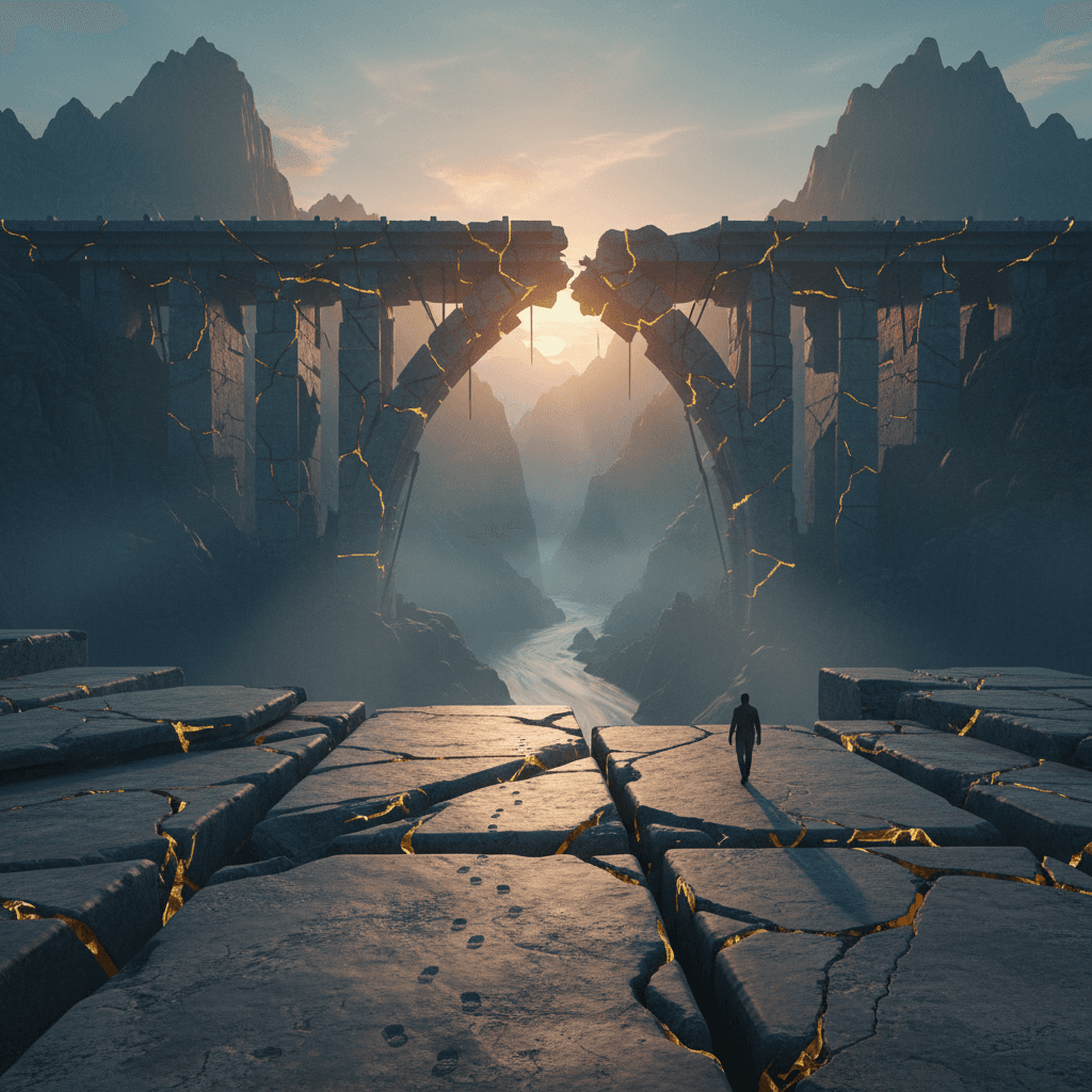 Construye puentes a partir de tus errores; deja que soporten las pisadas de tu yo que avanza. — Marco Aurelio