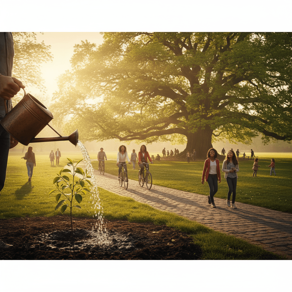 Siembra una pequeña verdad y riégala a diario; pronto dará sombra a los caminos de muchos. — Kahlil Gibran