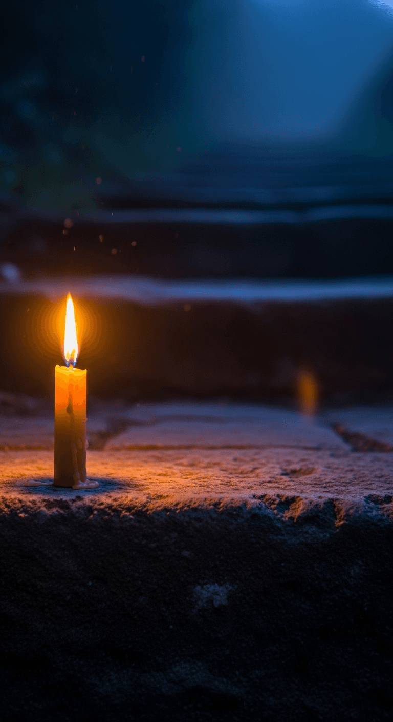 Light a candle of effort in the dark; its glow will reveal the next step. — Helen Keller