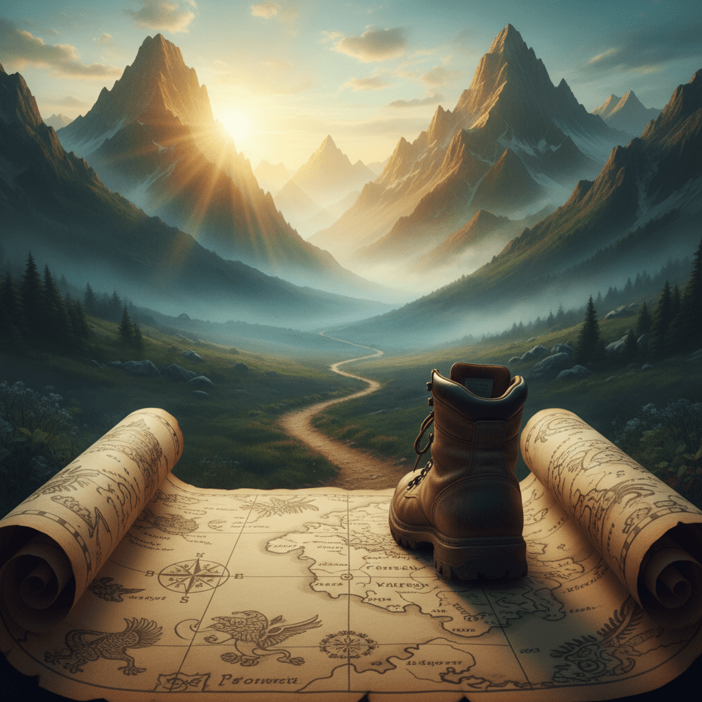 Trazar el mapa y avanzar con honestidad Escribe el mapa que quieres seguir y recórrelo con pasos honestos. — Paulo Coelho