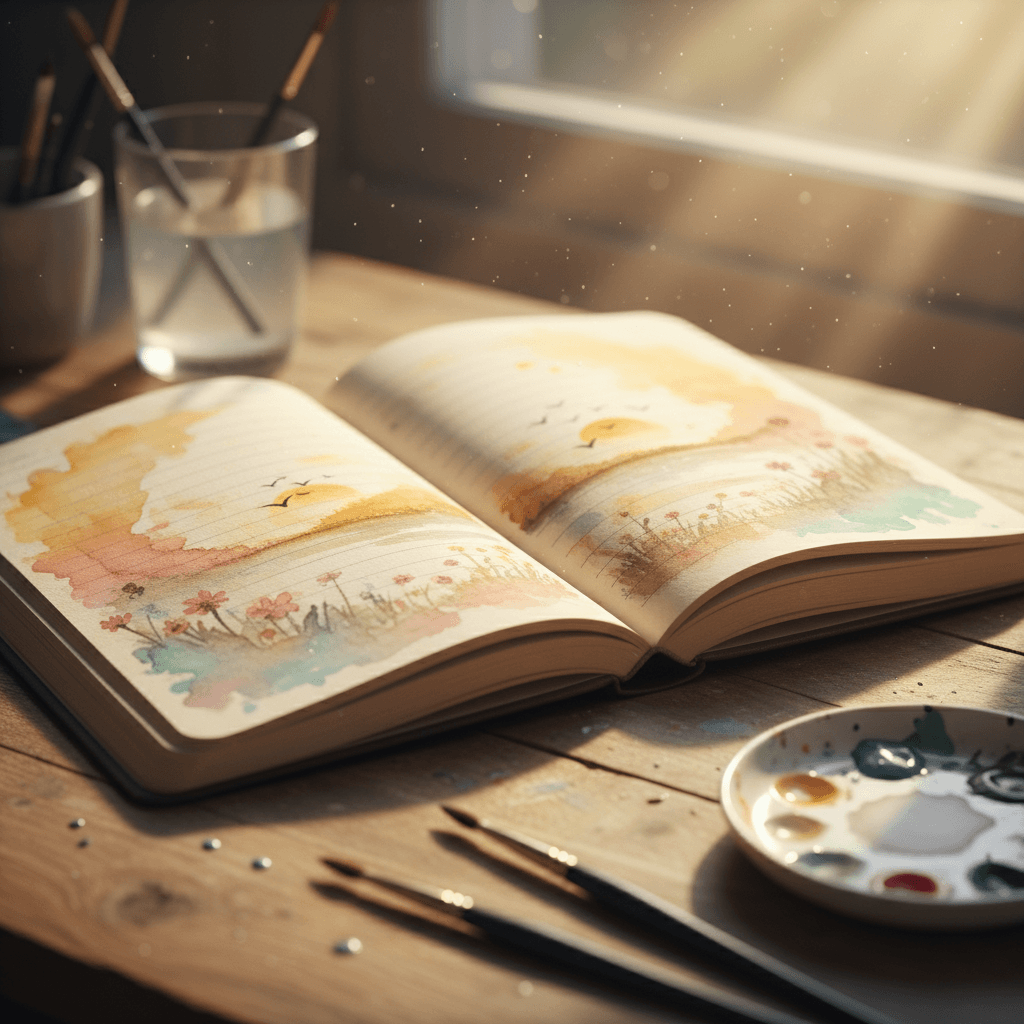 Pinta esperanza en los márgenes de tu día y observa cómo cambia toda la página — Kahlil Gibran