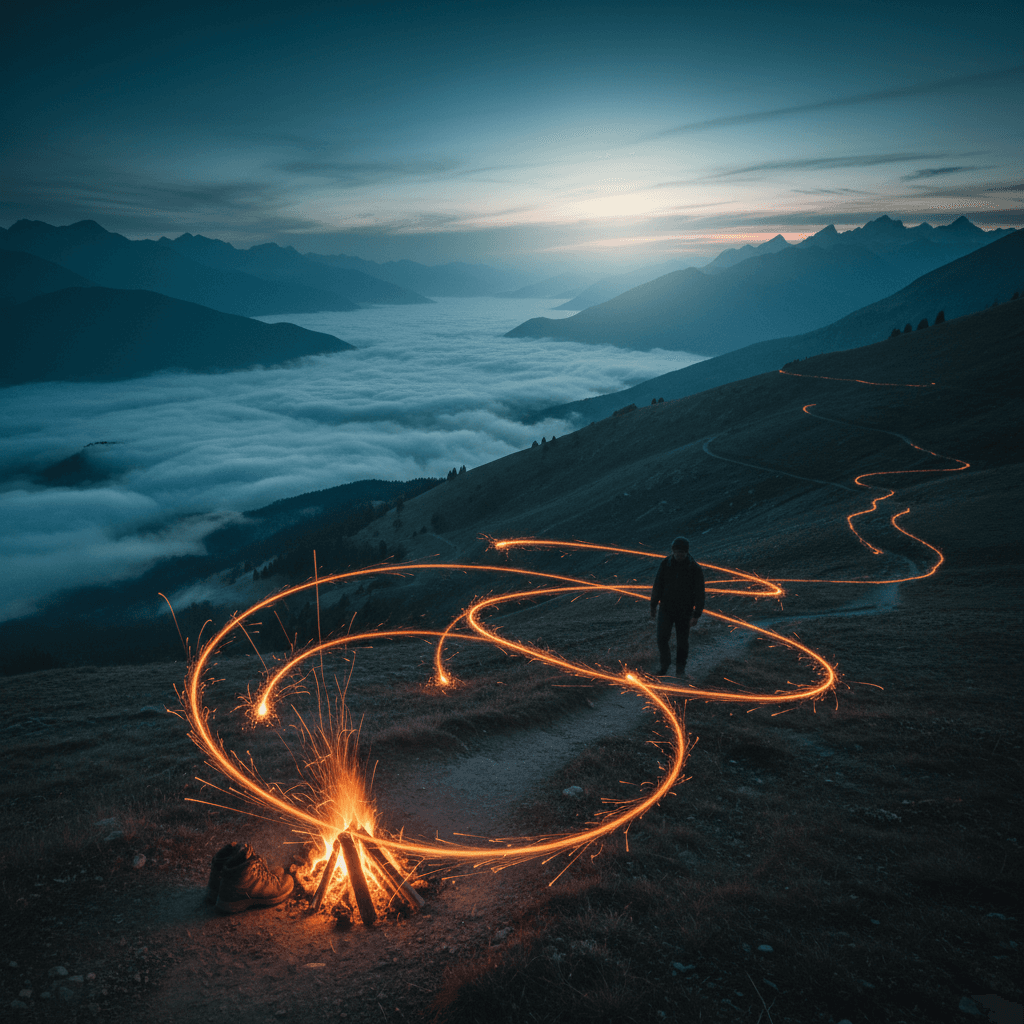 Elige lo que te encienda, luego comienza sin demora. — Albert Camus