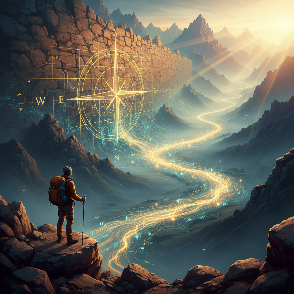 Convierte la duda en un mapa, no en una barrera; traza la ruta hacia adelante. — James Baldwin